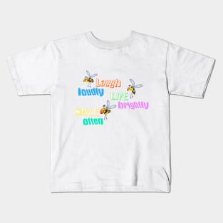 Positive bees Kids T-Shirt